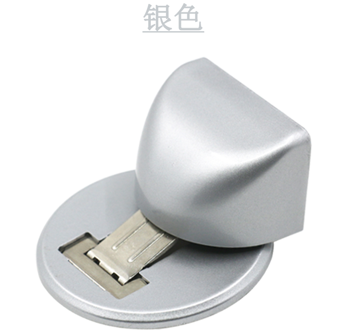 日式松下款式萬科精裝房室內(nèi)門環(huán)保防風防震防脫專用地吸廠家神岡五金-銀色.jpg